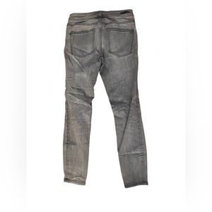 Pilcro and the Letterpress by Anthropologie High-Rise Skinny Gray Jeans Size 27